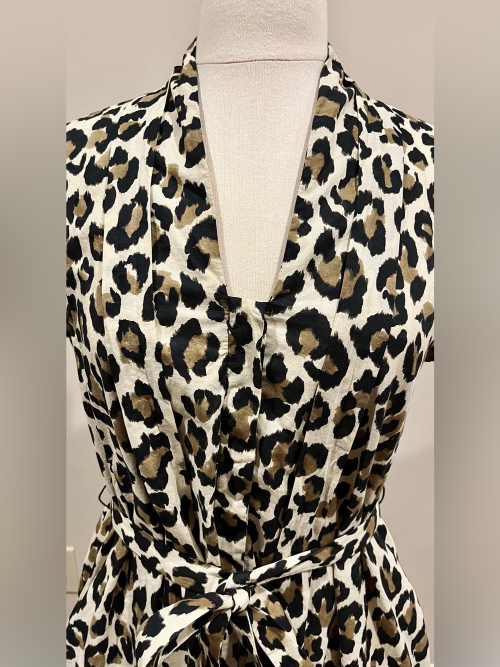 ZARA ZW Collection Leopard Print Midi Dress - Picture 4 of 7